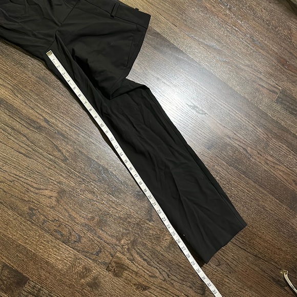 Ann Taylor Black Dress Pants 6 Straight Leg EUC - Picture 4 of 8